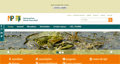 Desktop Screenshot of nationaalpark-drents-friese-wold.nl
